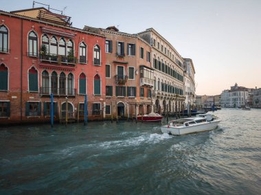 Venedik, Veneto Bölgesi, İtalya 'nın Eski Şehir Panoraması
