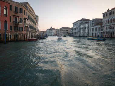 Venedik, Veneto Bölgesi, İtalya 'nın Eski Şehir Panoraması