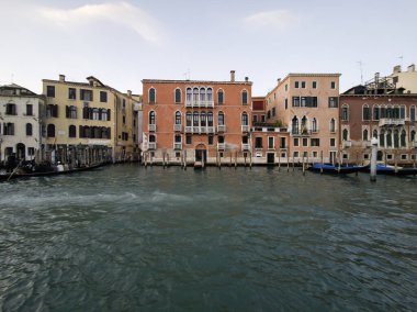 Venedik, Veneto Bölgesi, İtalya 'nın Eski Şehir Panoraması