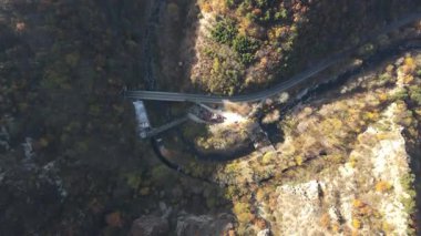 Bulgaristan 'ın Banderitsa bölgesindeki Pirin Dağı' nın şaşırtıcı hava manzarası