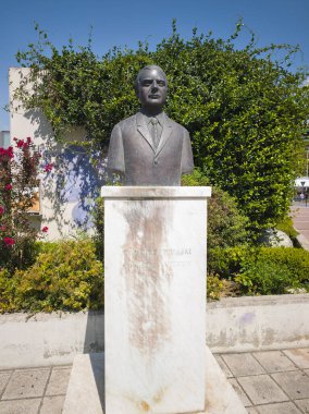 LARISSA, GREECE - 5 Eylül 2025: Larissa, Teselya 'nın merkezi Panorama