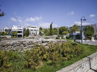 LARISSA, GREECE - 5 Eylül 2025: Larissa, Teselya 'nın merkezi Panorama