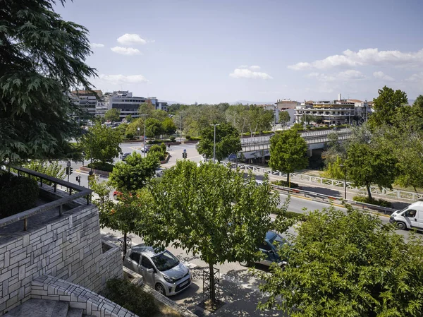 LARISSA, GREECE - 5 Eylül 2025: Larissa, Teselya 'nın merkezi Panorama