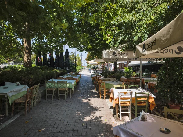 LARISSA, GREECE - 5 Eylül 2025: Larissa, Teselya 'nın merkezi Panorama