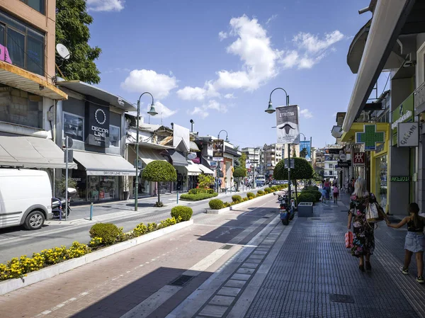 LARISSA, GREECE - 5 Eylül 2025: Larissa, Teselya 'nın merkezi Panorama