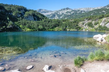 Bulgaristan 'ın Banderitsa Bölgesi yakınlarındaki Pirin Dağı' nın Şaşırtıcı Manzarası