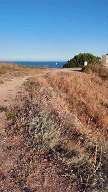 Bulgaristan 'ın Dobriç Bölgesi, Kaliakra Burnu' ndaki antik kalıntılar