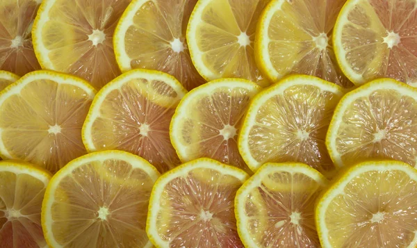 Sliced lemons,background of sliced lemons