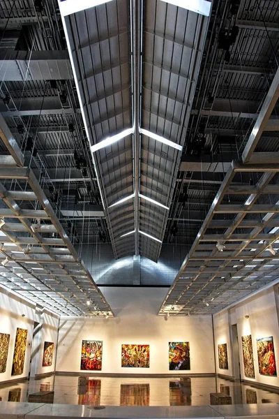 Moderne Kunst Galerie Expositie Clark County Public Library — Stockfoto