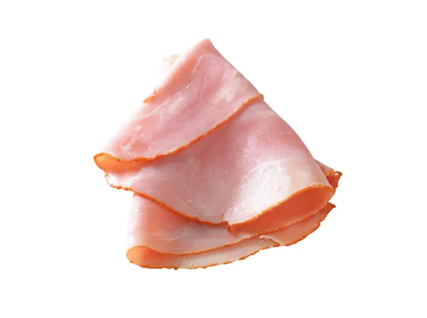 Fette Sottili Prosciutto Cotto — Foto Stock