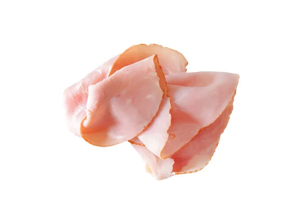 Thin Slices Baked Ham — Stock Photo, Image
