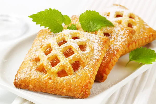 Little apricot pies — Stock Photo, Image