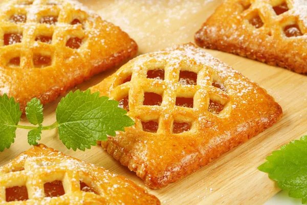 Little apricot pies — Stock Photo, Image