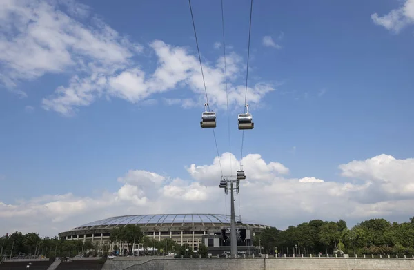 Moscow Russia May 2018 Moscow Big Sports Arena Stadium Luzhniki — Stock Photo, Image