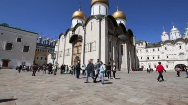 Moskova, Rusya 11 Mayıs 2018: Moskova Kremlin, Rusya (gün içinde) 