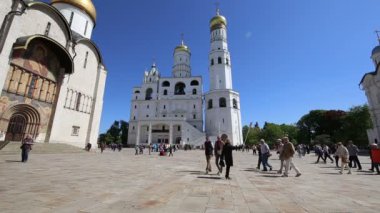Moskova, Rusya 11 Mayıs 2018: Moskova Kremlin, Rusya (gün içinde) 