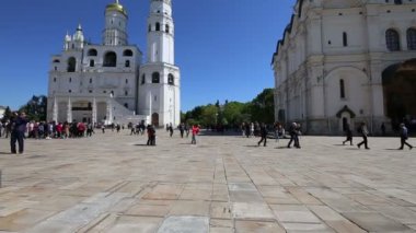 Moskova, Rusya 11 Mayıs 2018: Moskova Kremlin, Rusya (gün içinde)