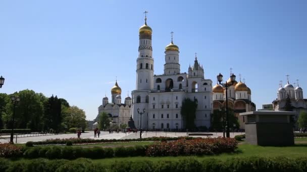 莫斯科 俄罗斯 2018年5月11日 莫斯科克里姆林宫内 — 图库视频影像