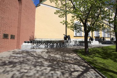 Moskova, Rusya 11 Mayıs 2018: Moskova Kremlin, Rusya (gün içinde)