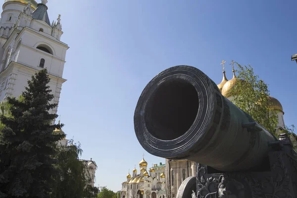 Moskova Rusya Mayıs 2018 Moskova Kremlin Rusya Gün Çar Cannon — Stok fotoğraf