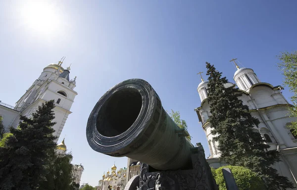 Moscow Russia May 2018 Moscow Kremlin Russia Day Tsar Cannon — Stock Photo, Image
