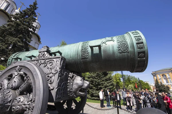 Moskova Rusya Mayıs 2018 Moskova Kremlin Rusya Gün Çar Cannon — Stok fotoğraf