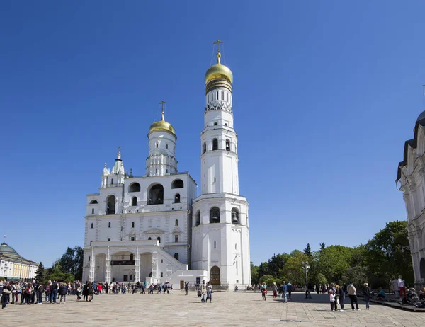 Moscow Russia May 2018 Moscow Kremlin Russia Day Ivan Great — Stock Photo, Image