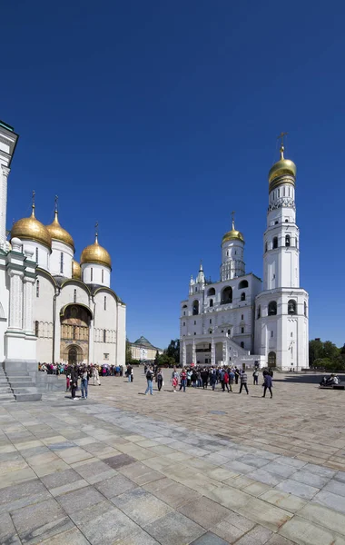 Moscow Russia May 2018 Moscow Kremlin Russia Day Ivan Great — Stock Photo, Image