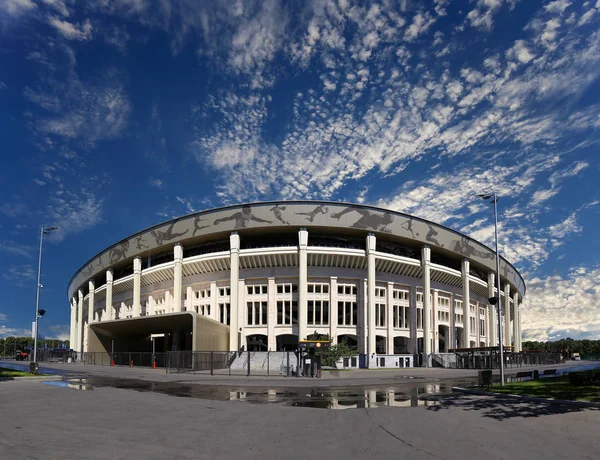 Μόσχα Ρωσία Αυγούστου 2018 Μόσχα Μεγάλο Αθλητικών Αρένα Γήπεδο Luzhniki — Φωτογραφία Αρχείου