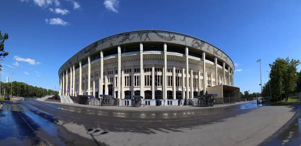 Москва Россия Августа 2018 Года Олимпийский Комплекс Лужники Стадион Чемпионату — стоковое фото