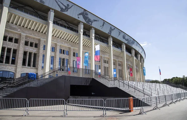 Moscow Russia August 2018 Moscow Big Sports Arena Stadium Luzhniki — Stock Photo, Image