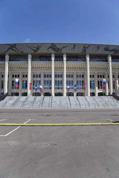 모스크바 러시아 2018 모스크바 스포츠 경기장 경기장 루즈니키 올림픽 러시아에서 — 스톡 사진