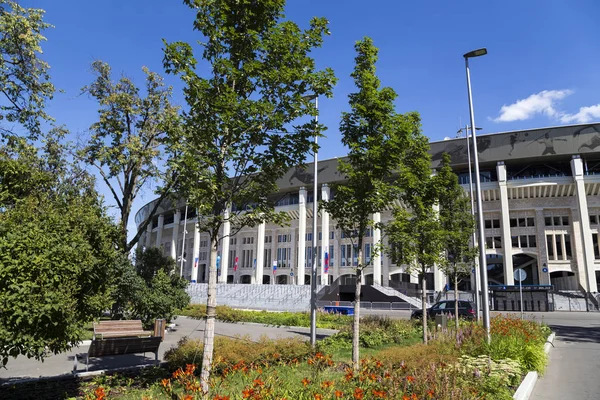 Moskau Russland August 2018 Moskauer Große Sportarena Stadion Luzhniki Olympic — Stockfoto