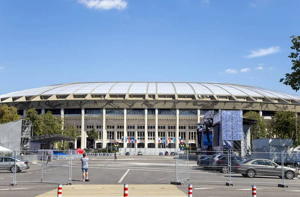 2018 ロシアのモスクワ モスクワの大きなスポーツ アリーナ スタジアム ルジニキ オリンピック コンプレックス ロシアの 2018 — ストック写真