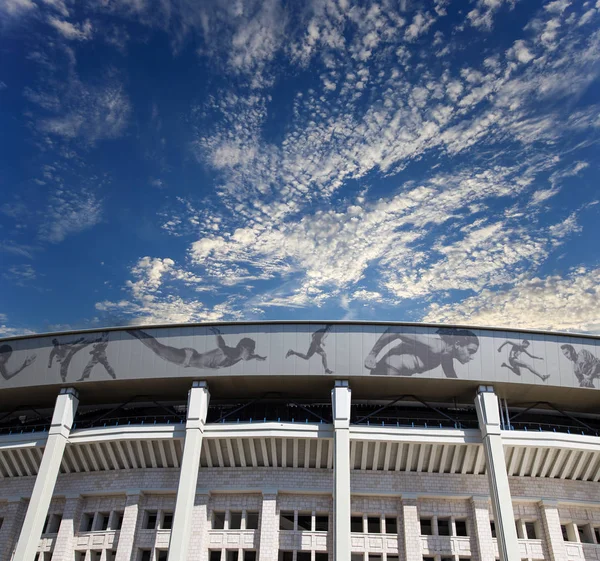 Moscow Russia August 2018 Moscow Big Sports Arena Stadium Luzhniki — Stock Photo, Image