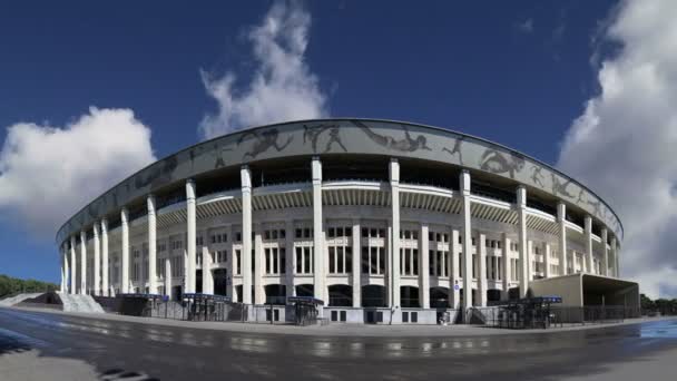 Moscow Rússia Agosto 2018 Moscow Big Sports Arena Stadium Luzhniki — Vídeo de Stock