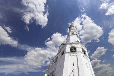 Ivan büyük çan kulesi (Kolokolnya Ivana Velikogo). Moskova Kremlin, Rusya (gün içinde). 