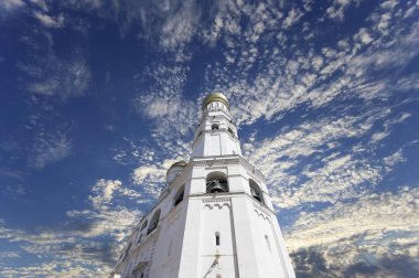 Ivan büyük çan kulesi (Kolokolnya Ivana Velikogo). Moskova Kremlin, Rusya (gün içinde). 