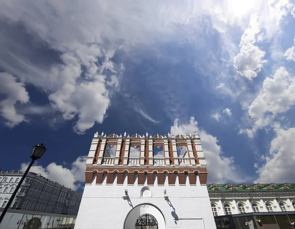 Inneren Des Moskauer Kreml Russland Tag Kutafya Turm — Stockfoto