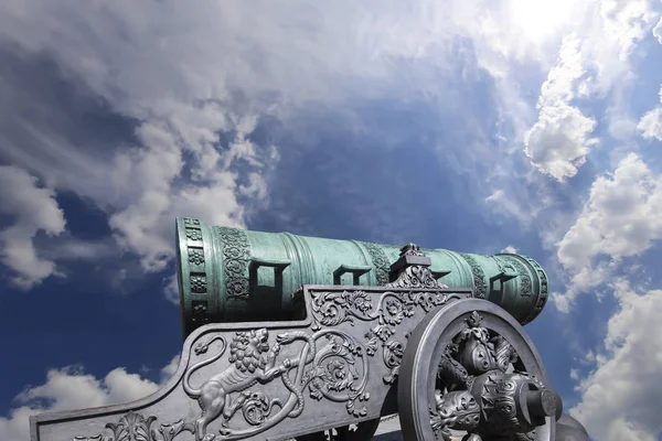 Tsar Kanonen Insidan Moskva Kreml Dag — Stockfoto