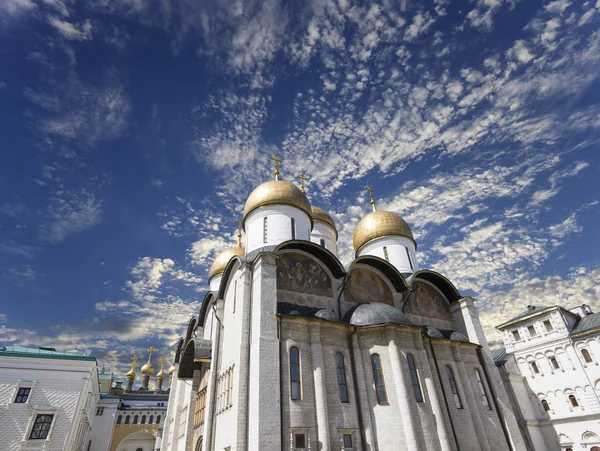 Catedral Assunção Catedral Dormição Uspensky Sóbrio Dentro Moscou Kremlin Rússia — Fotografia de Stock