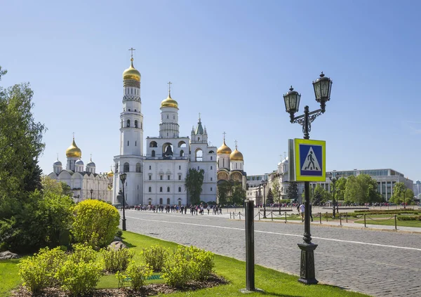 Moskau Russland Mai 2018 Inneren Von Moskau Kremlin Russland Tag — Stockfoto