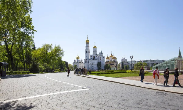 Moskva Rusko Května 2018 Uvnitř Moskevského Kremlu Rusko Den — Stock fotografie