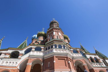 Saint Basil Katedrali (Tapınak, fesleğen mübarek), Kızıl Meydan, Moskova, Rusya Federasyonu   