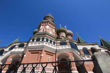 Saint Basil Katedrali (Tapınak, fesleğen mübarek), Kızıl Meydan, Moskova, Rusya Federasyonu   