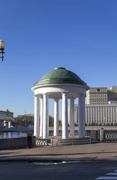 Rotunda Pushkinskaya Aterro Gorky Park Moscou Rússia Arquiteto Kazakov Construído — Fotografia de Stock