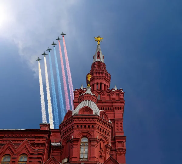 Mosca Russia Aprile 2018 Museo Storico Aerei Militari Russi Volano — Foto Stock