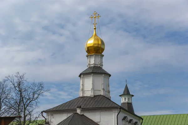 复活修道院 Voskresensky 修道院 Novoiy耶路撒冷修道院或新耶路撒冷修道院 是俄罗斯莫斯科地区俄罗斯东正教会的一个主要修道院 成立于 1656年 是一个父权制住宅 — 图库照片
