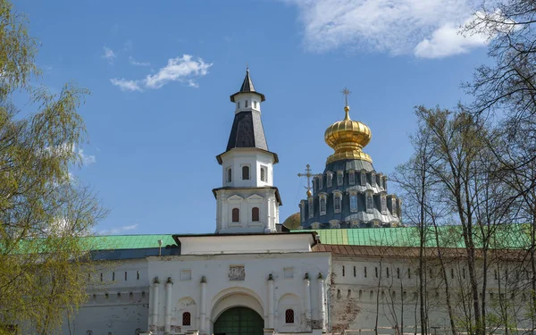 復活修道院 Voskresensky 修道院 Novoiyerusalimsky 修道院 新しいエルサレム修道院 モスクワ地域 ロシアのロシア正教教会の主要な修道院 1656 年に総主教の住居として設立されました — ストック写真