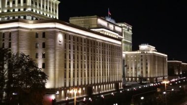 Ana bina nınbenimle gece--Rus Federation(Minoboron) savunma, therussian silahlı kuvvetleri yönetim organıdır. Moscow, Rusya Federasyonu 